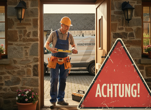 Titelbild zum News-Artikel: Schutz vor Betrugsmaschen durch falsche Handwerker
