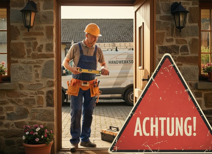 Titelbild zum News-Artikel Schutz vor Betrugsmaschen durch falsche Handwerker